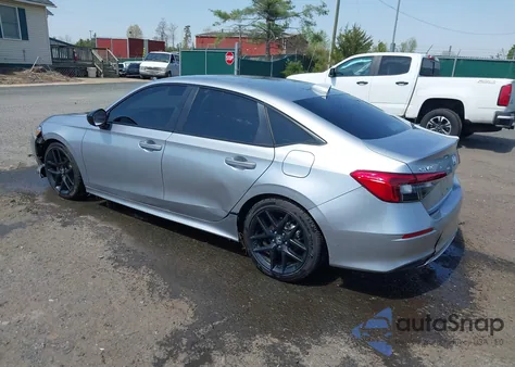 2023 Honda Civic Sport z USA, uszkodzony, nr VIN 2HGFE2F57PH558218